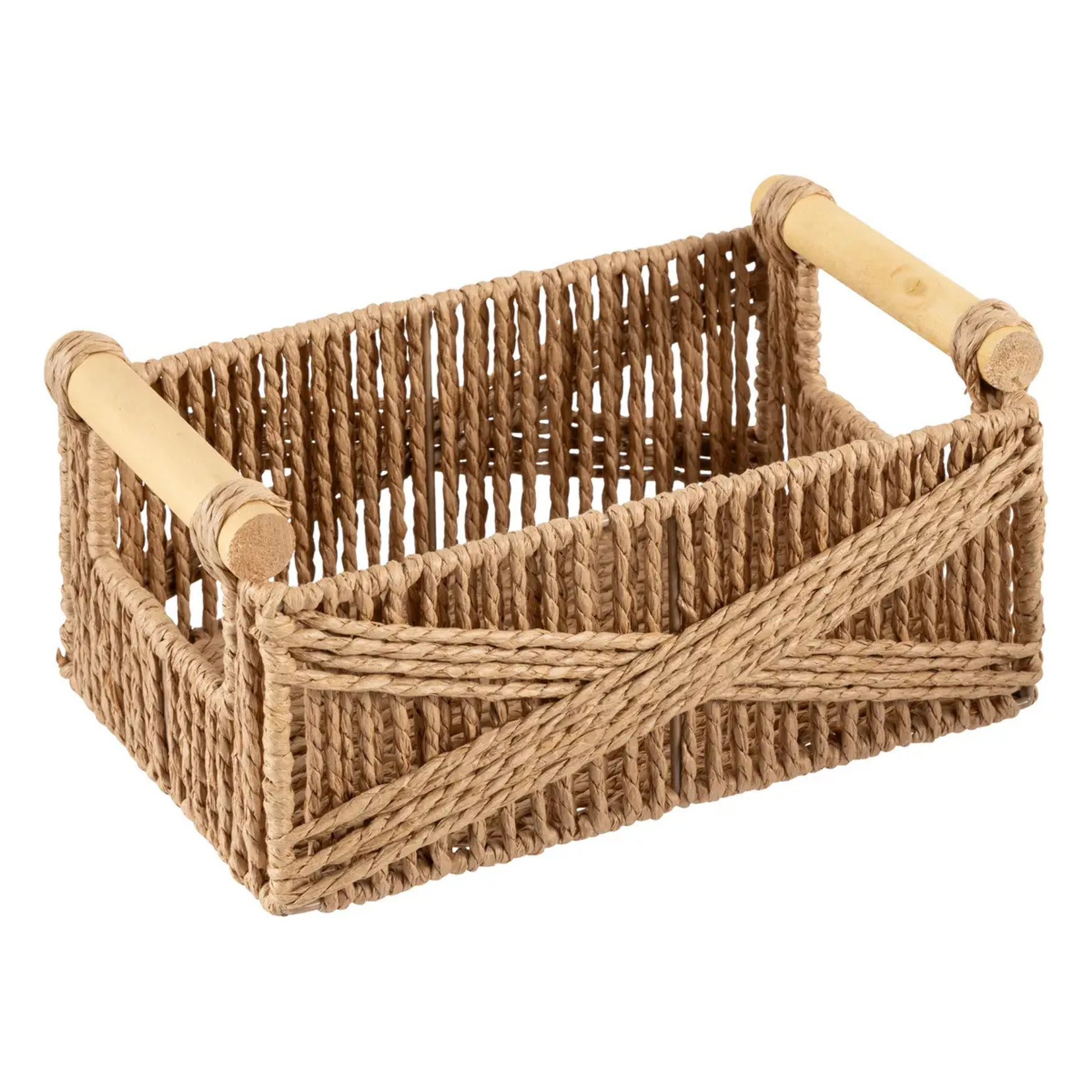 Lot de 3 caisses Eugène beige L26/31/36cm