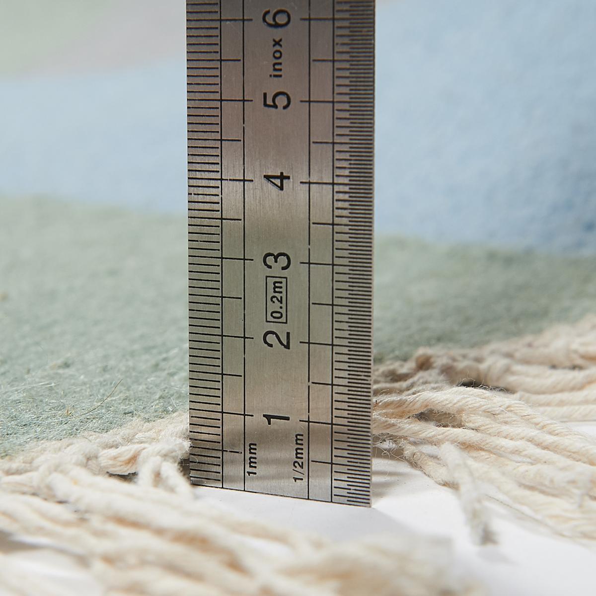 Tapis kilim fait main en laine motif géométrique