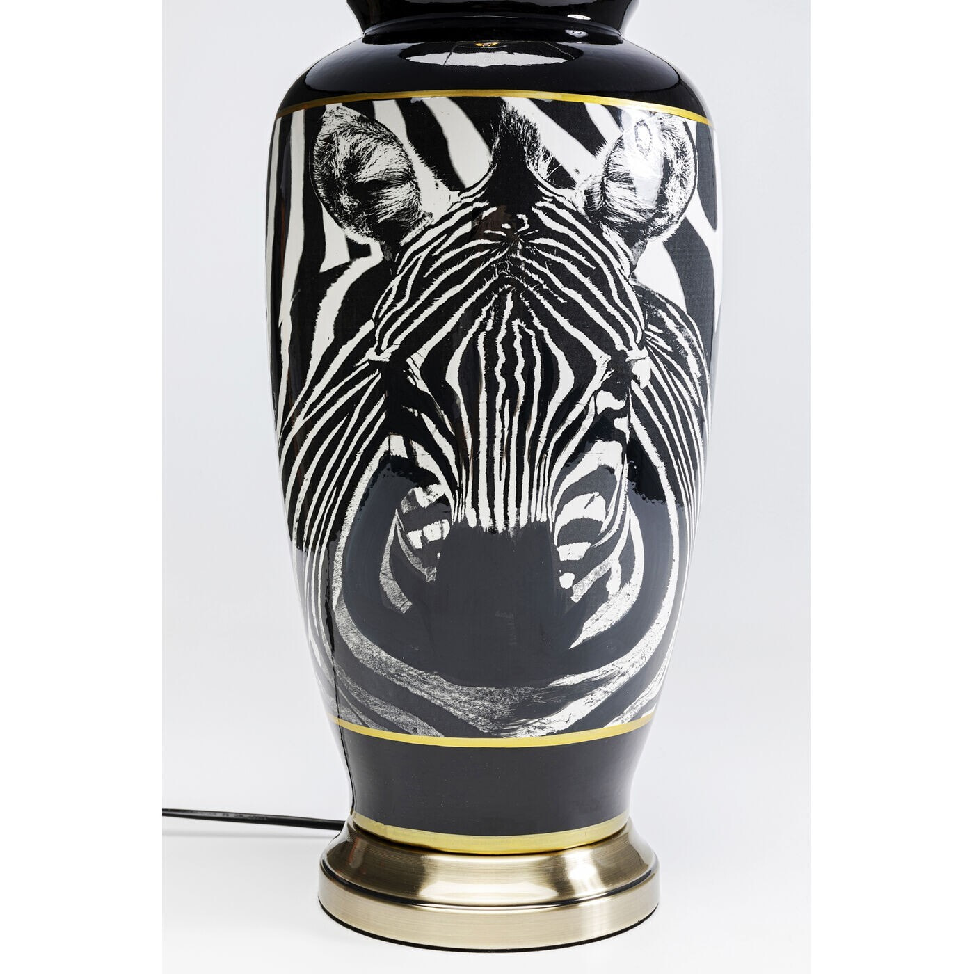 Lampe zèbre 71cm Kare Design