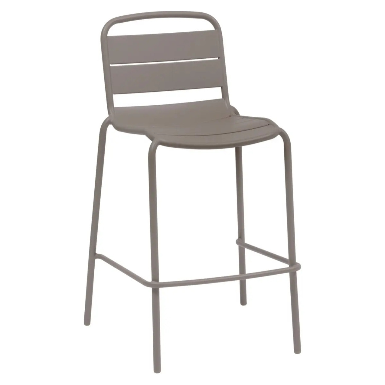 Chaise haute de jardin Alegoria empilable café