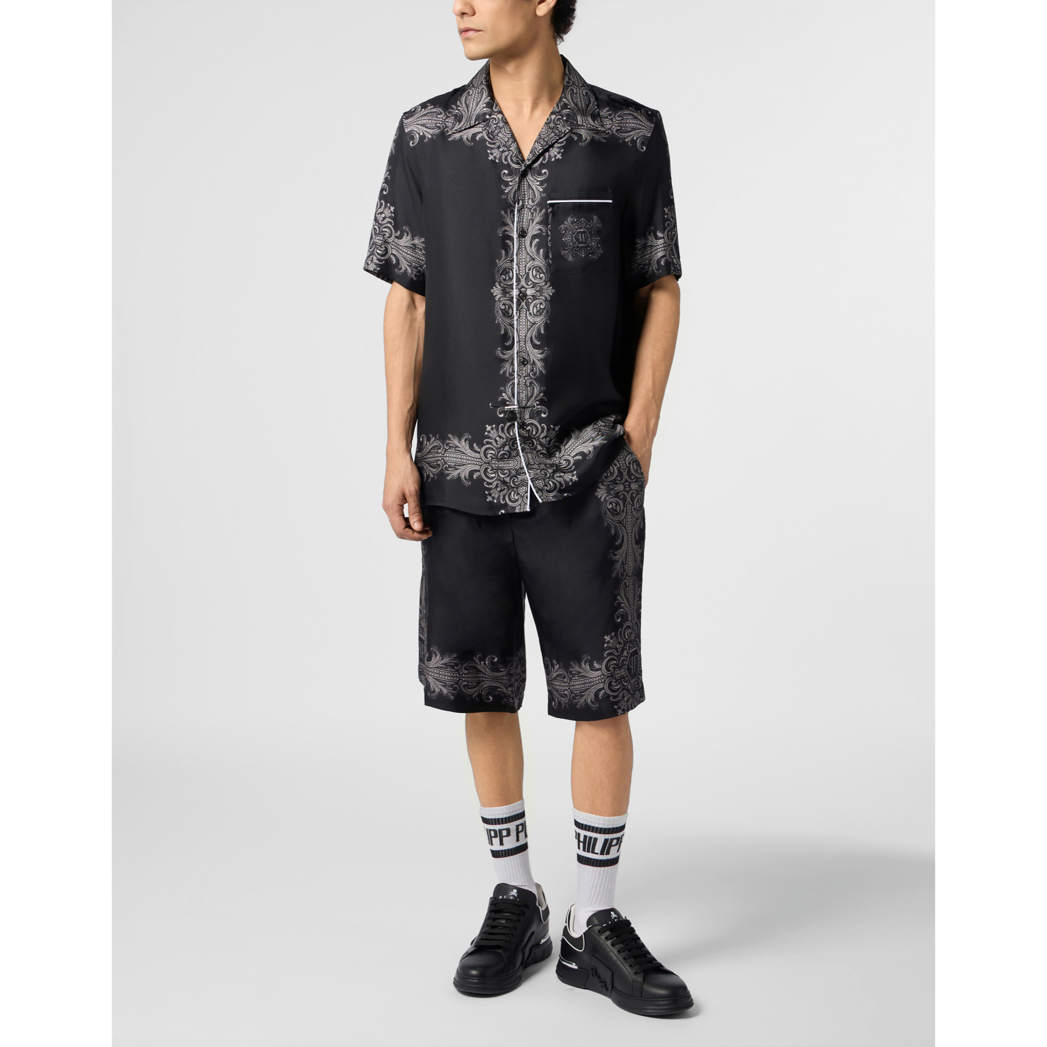 PHILIPP PLEIN Bowling Shirt Baroque