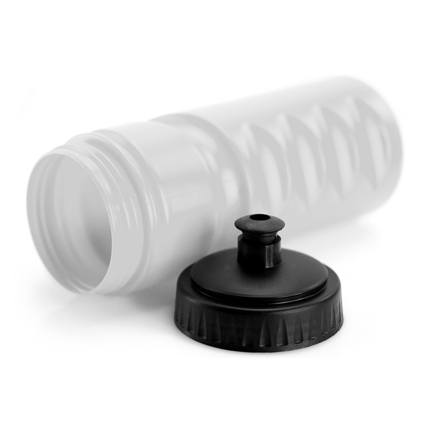 Bottiglia da 500 ml realizzata in PE resistente