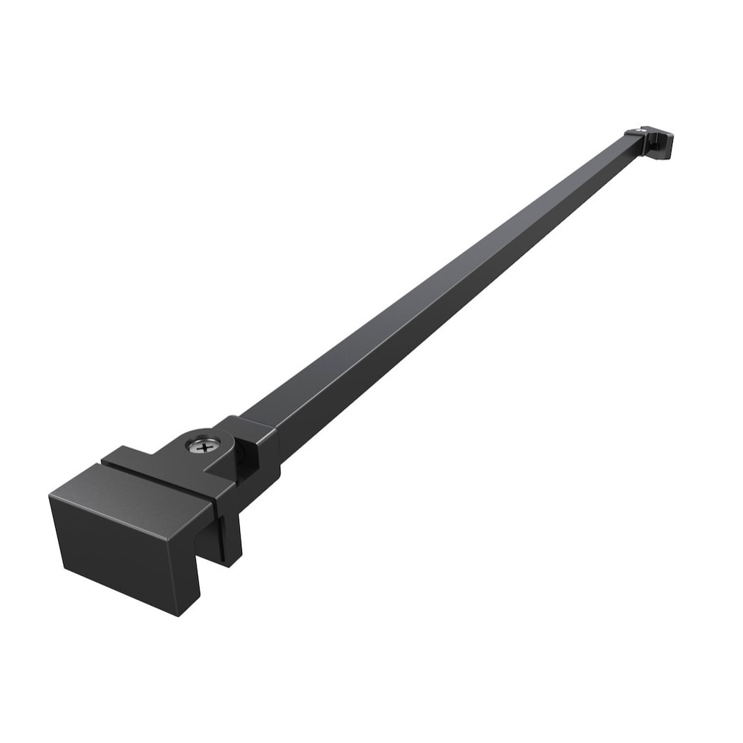 Walk-in Bras de montage pour paroi de douche 120 cm , Noir (ZAV3C)