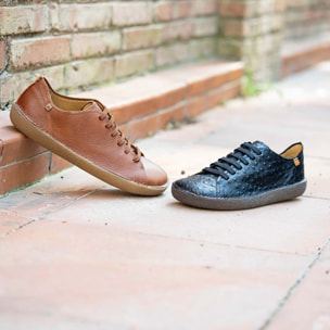 Zapatos N6064 OSTRICH BLACK/ TAMI color Black