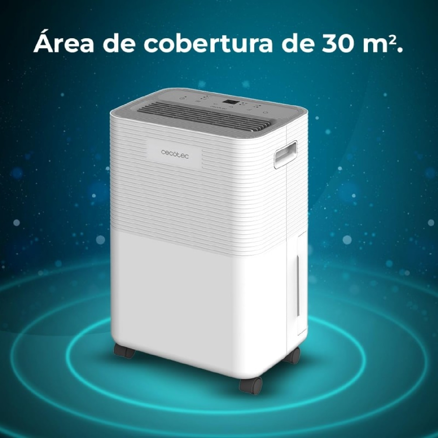 Deshumidificador BigDry 8000 Expert Connected. 16 L/día, Depósito Extraíble de 2