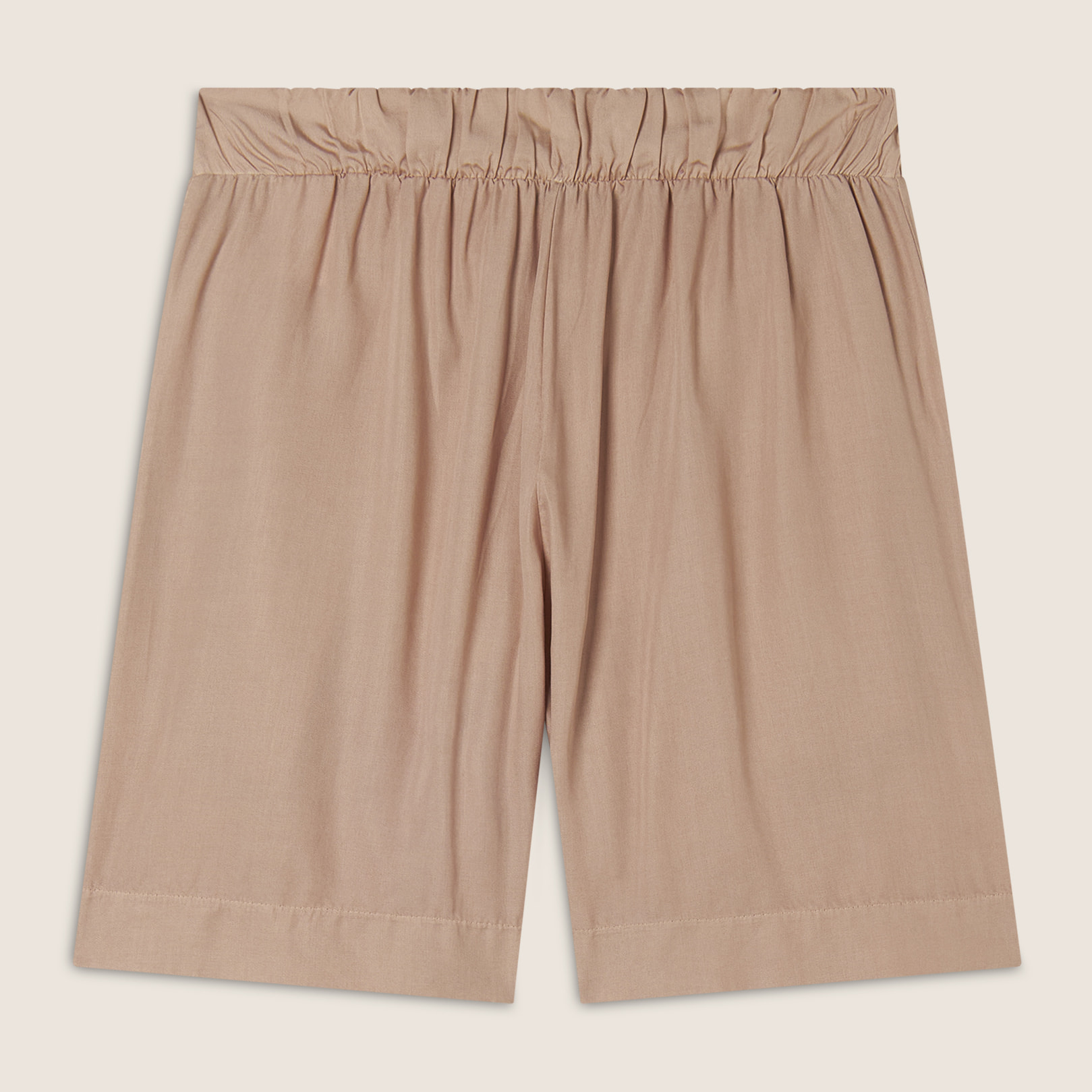 Pantaloni corti bermuda in Twill di Lyocell