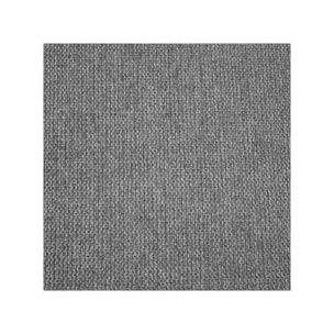 Pouf en tissu gris pour canapé modulable - FINN