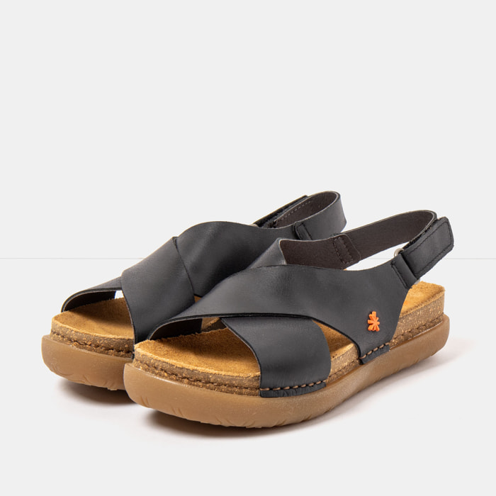 Sandalias 1710S ROMA BLACK / RHODES color Black