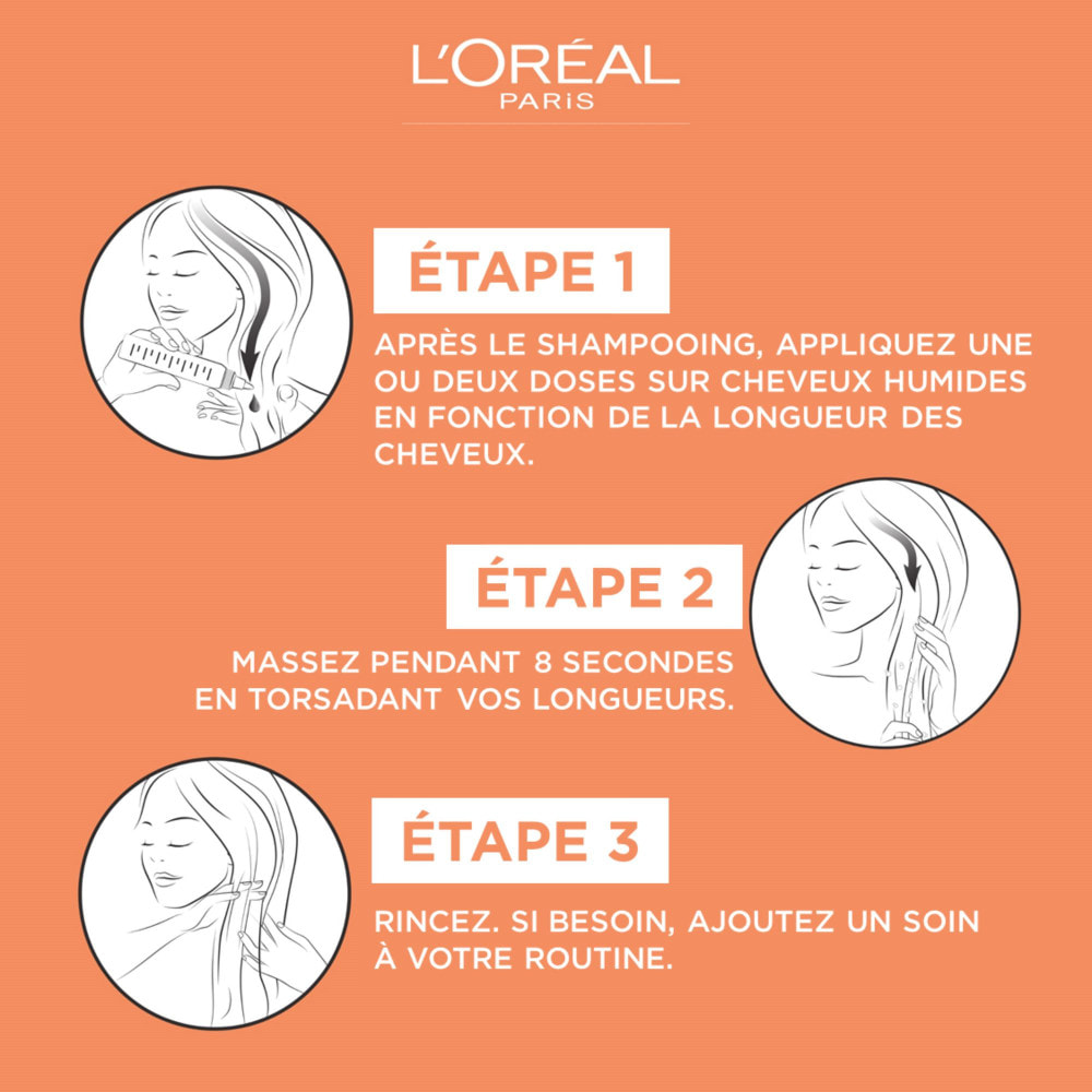 Lot de 6 - L'Oréal Paris Elseve Dream Long Soin Magique 8 secondes 200ml