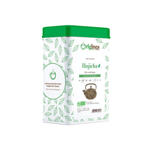 Hojicha - Thé vert Bio du Japon - Boîte Métal 100g