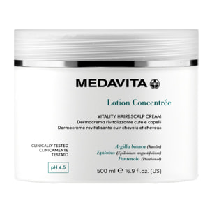 MEDAVITA Lotion Concentrée Vitality Hair & Scalp Cream 500ml