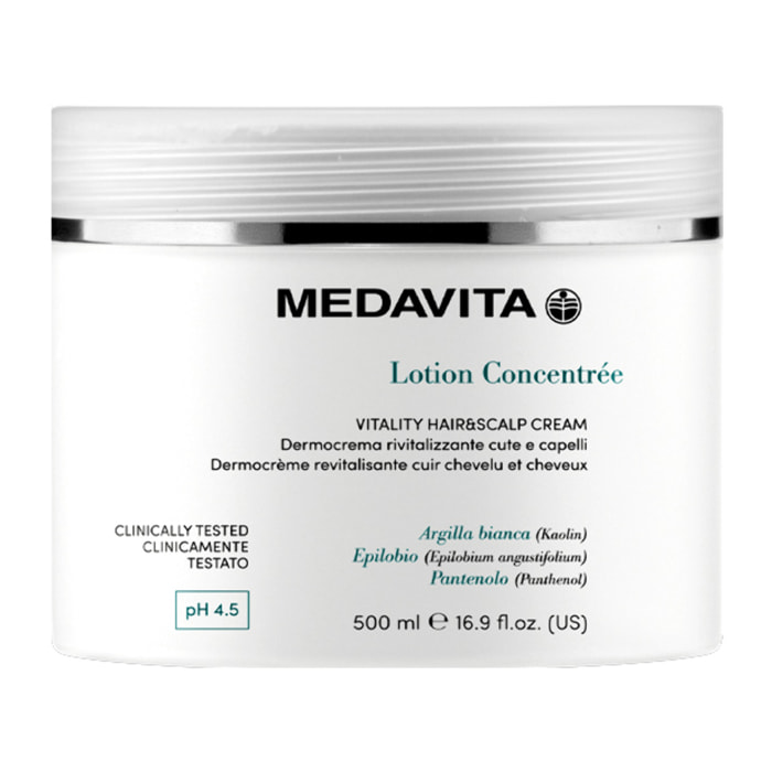 MEDAVITA Lotion Concentrée Vitality Hair & Scalp Cream 500ml