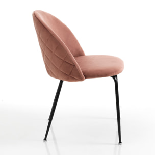 TOMASUCCI set 4 sedie SELLY PINK