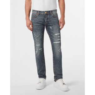 PHILIPP PLEIN Jeans dal taglio dritto