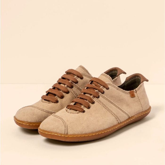 Zapatos N5288T RECYCLED COTTON SAND/ EL VIAJERO color Sand