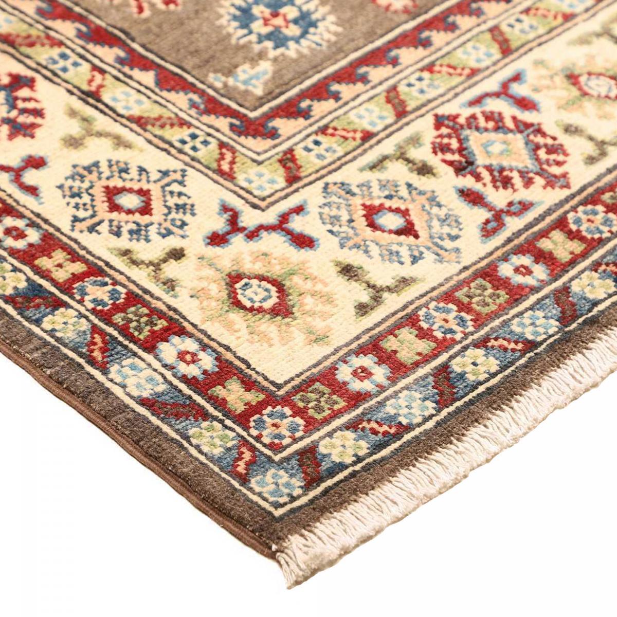 Tapis salon géométrique, noué main en laine, IROSERE