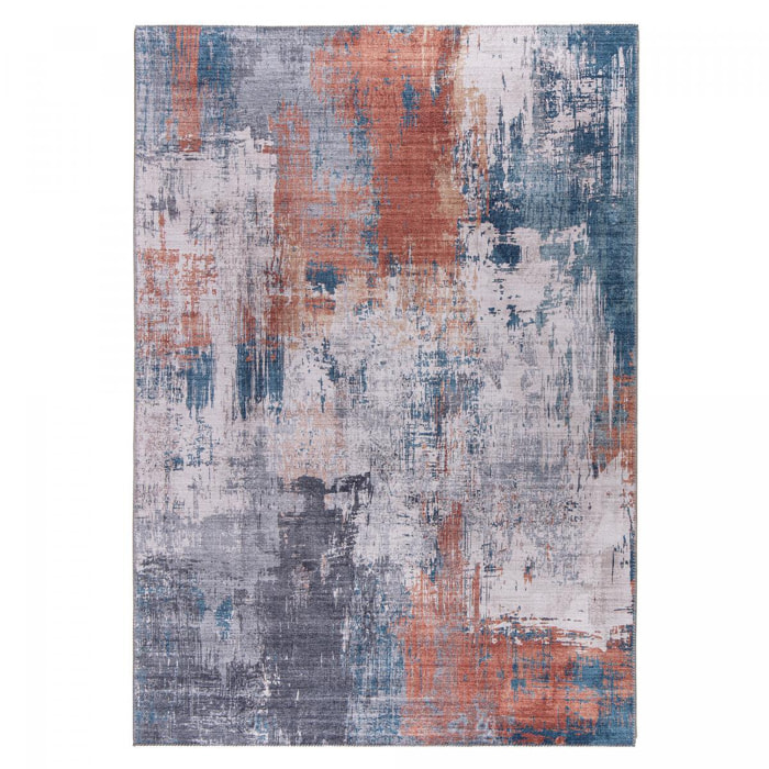 Tapis salon et chambre tissé motif abstrait VOKU