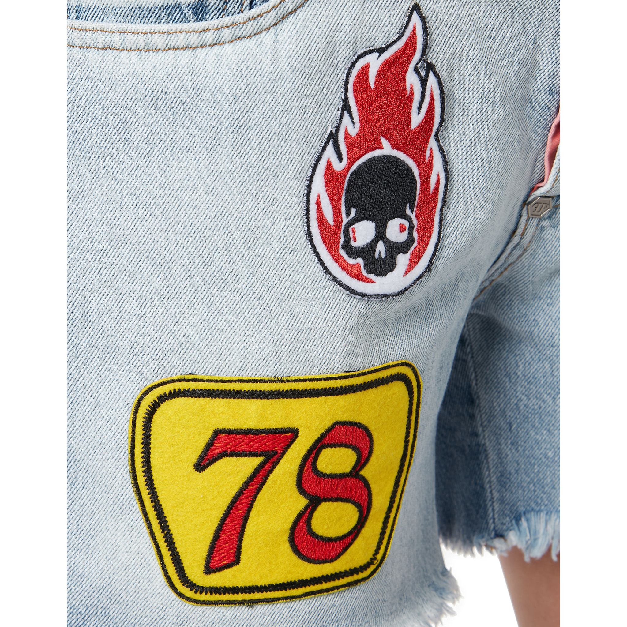 PHILIPP PLEIN Hot pants "Fashion show"