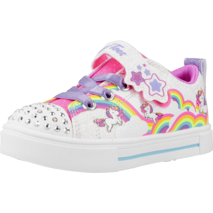 Zapatillas Niña de la marca SKECHERS  modelo TWINKLE SPARKS - JUMPIN CL White