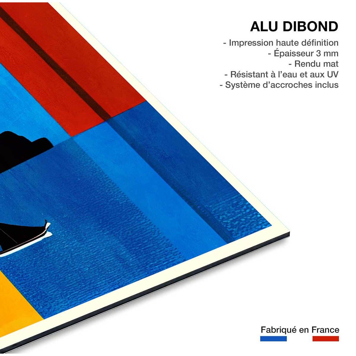 Tableau mer sunset cruise in italy  Tableau alu Dibond