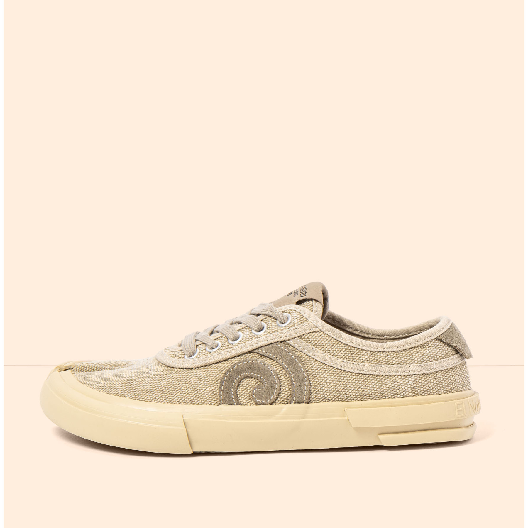 Zapatos N5954 WASHED COTTON BEIG/TEKO color Beig
