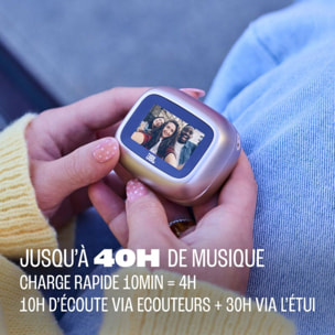 Ecouteurs JBL Live Buds 4 Champagne