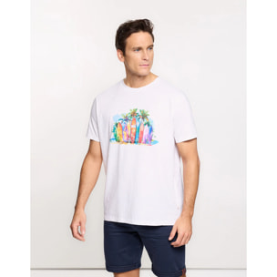 Camiseta Manga Corta Blanco - Acko