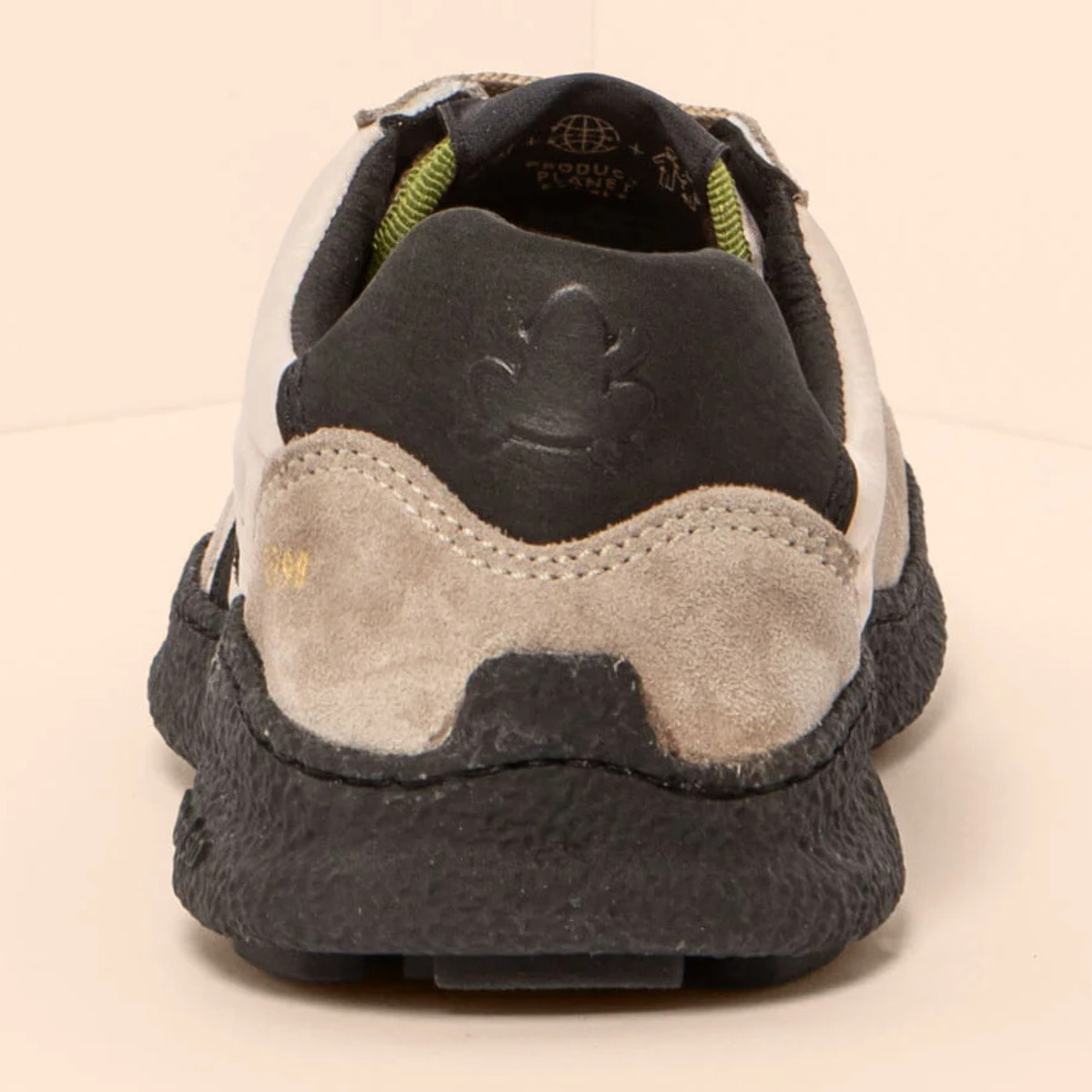 Zapatos N5435A MULTI MATERIAL CREAM/OROEL color Cream