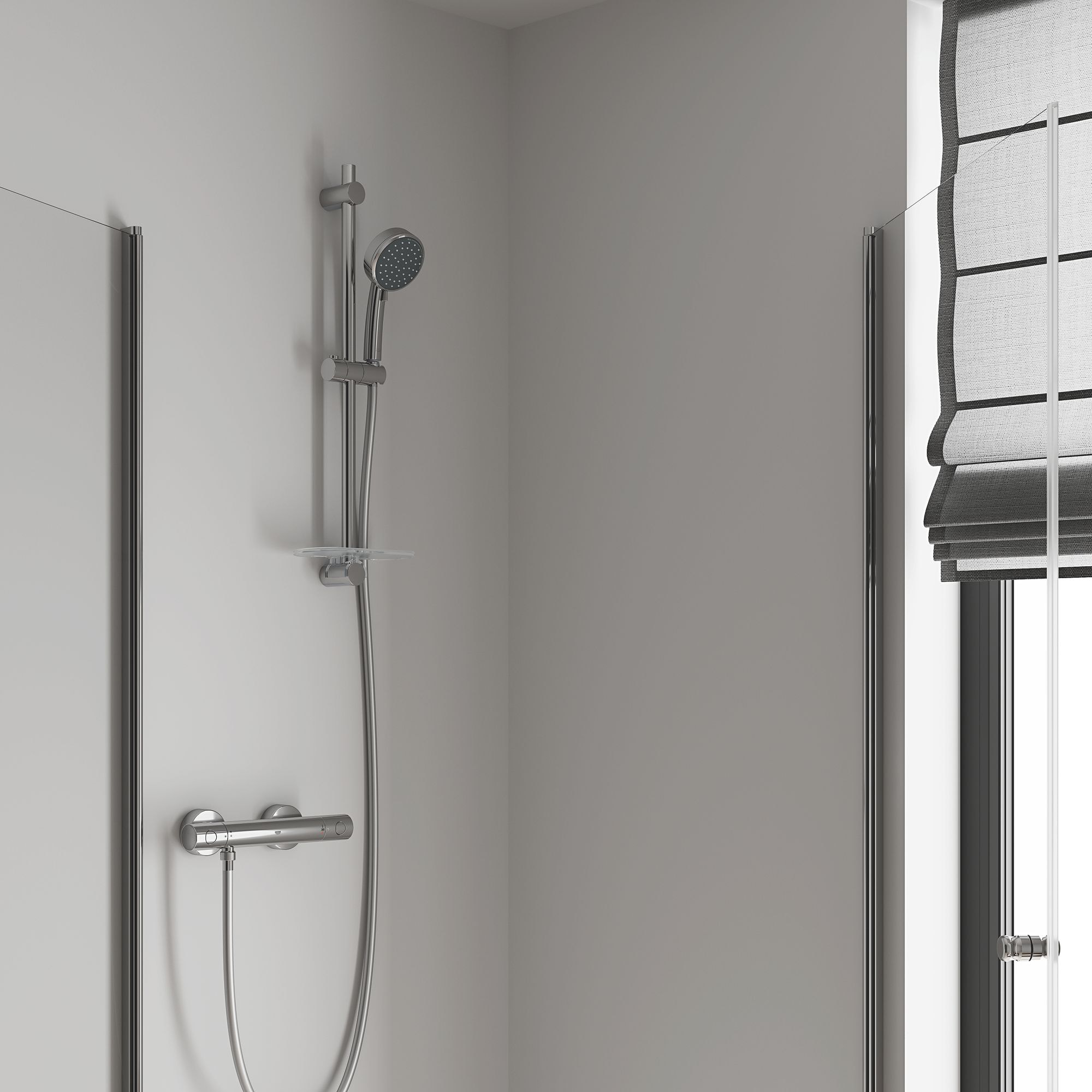 GROHE Precision Get Mitigeur thermostatique Douche Chromé