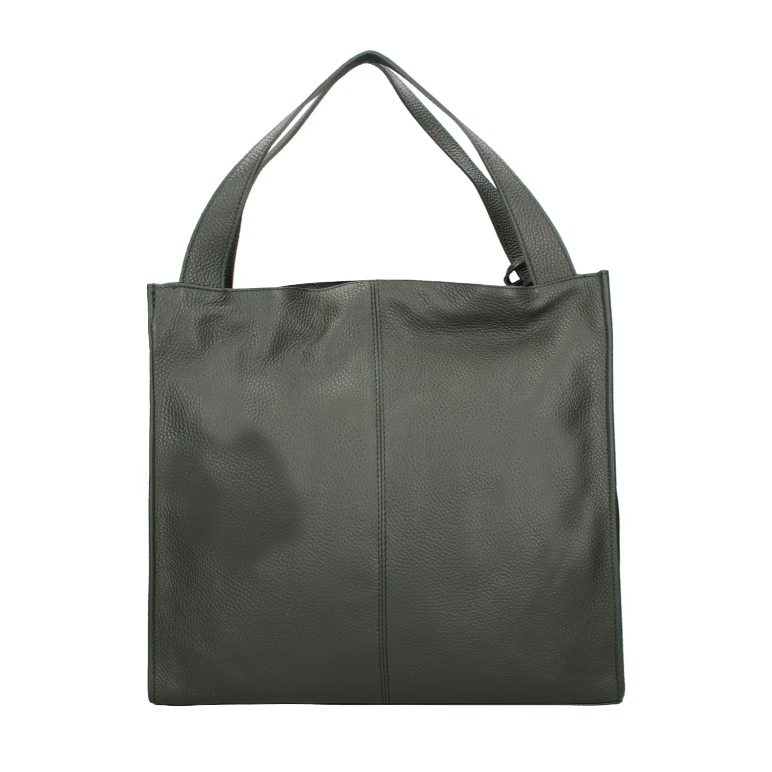 Borsa a spalla da donna - Modello Aelia - Vera pelle - 40.0 x 36.0 x 12.0 cm
