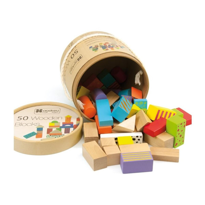 50 WOODEN BLOCKS - CONSTRUCCIONES DE MADERA