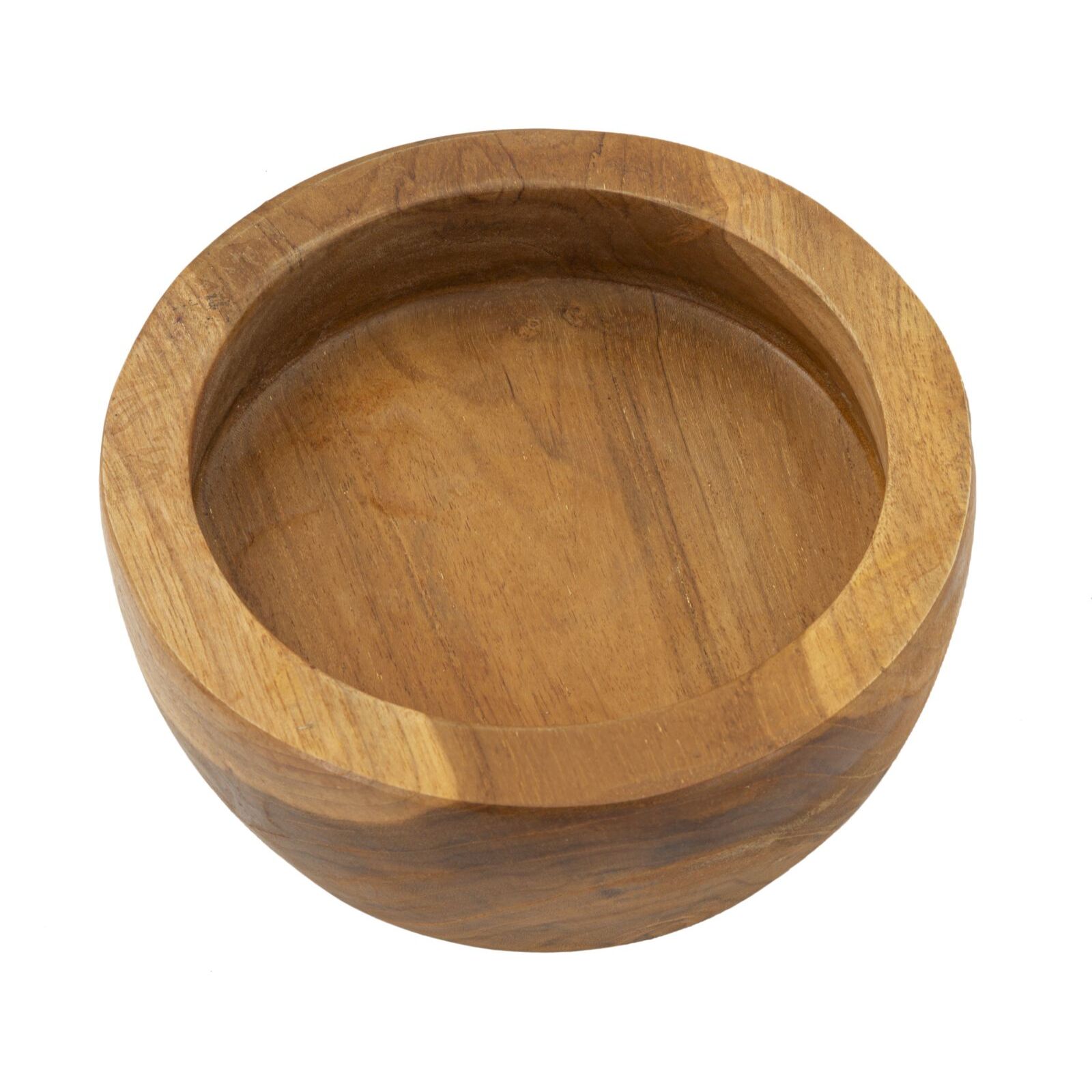 S/TASCHE ERUSI SIMPLE IN TEAK RIC.CM Ø15X9,5 (PEZZI UNICI-NON RIP.IN SERIE)