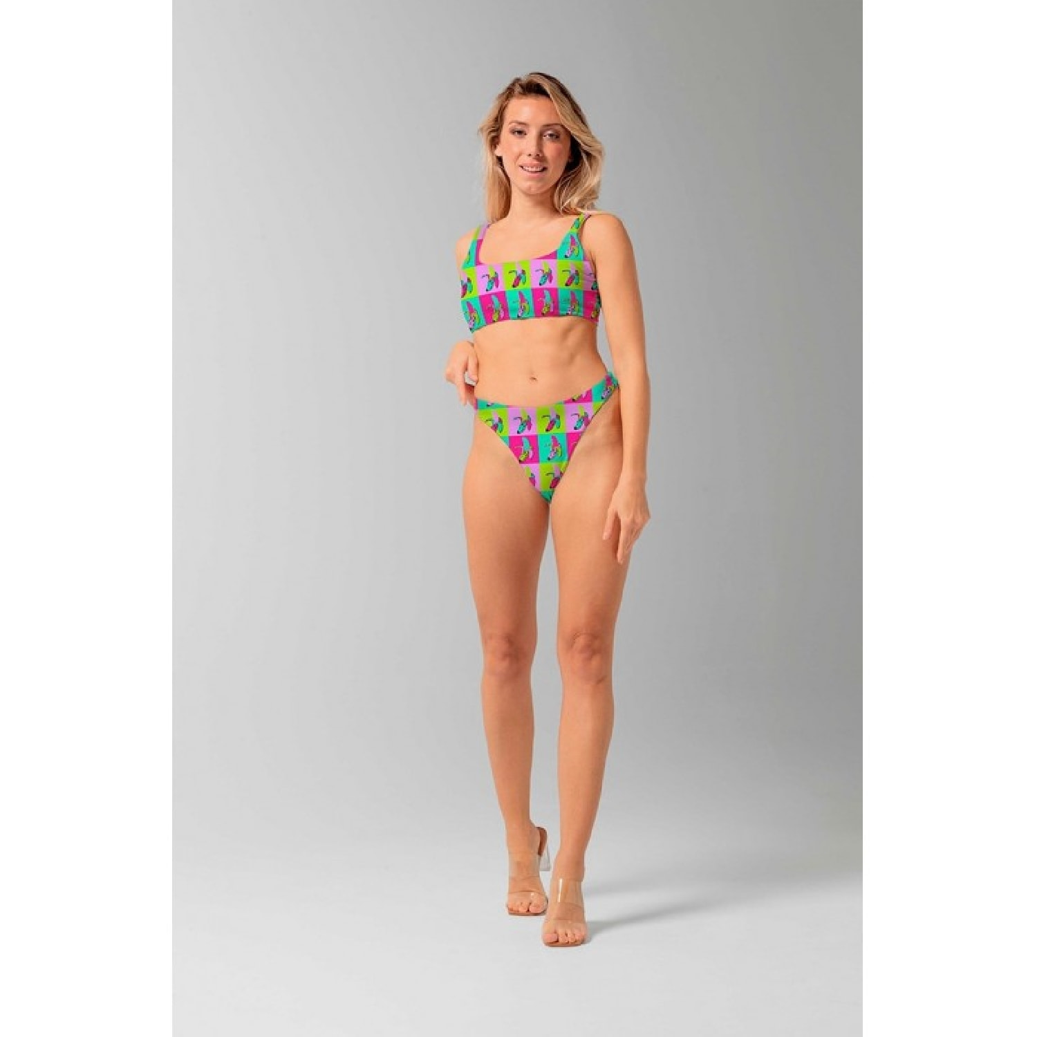 Braga bikini reversible - BANANA POP