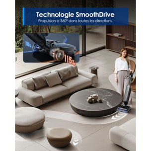 Aspirateur laveur TINECO Floor One S9 Artist Steam Pro avec fonction vapeur