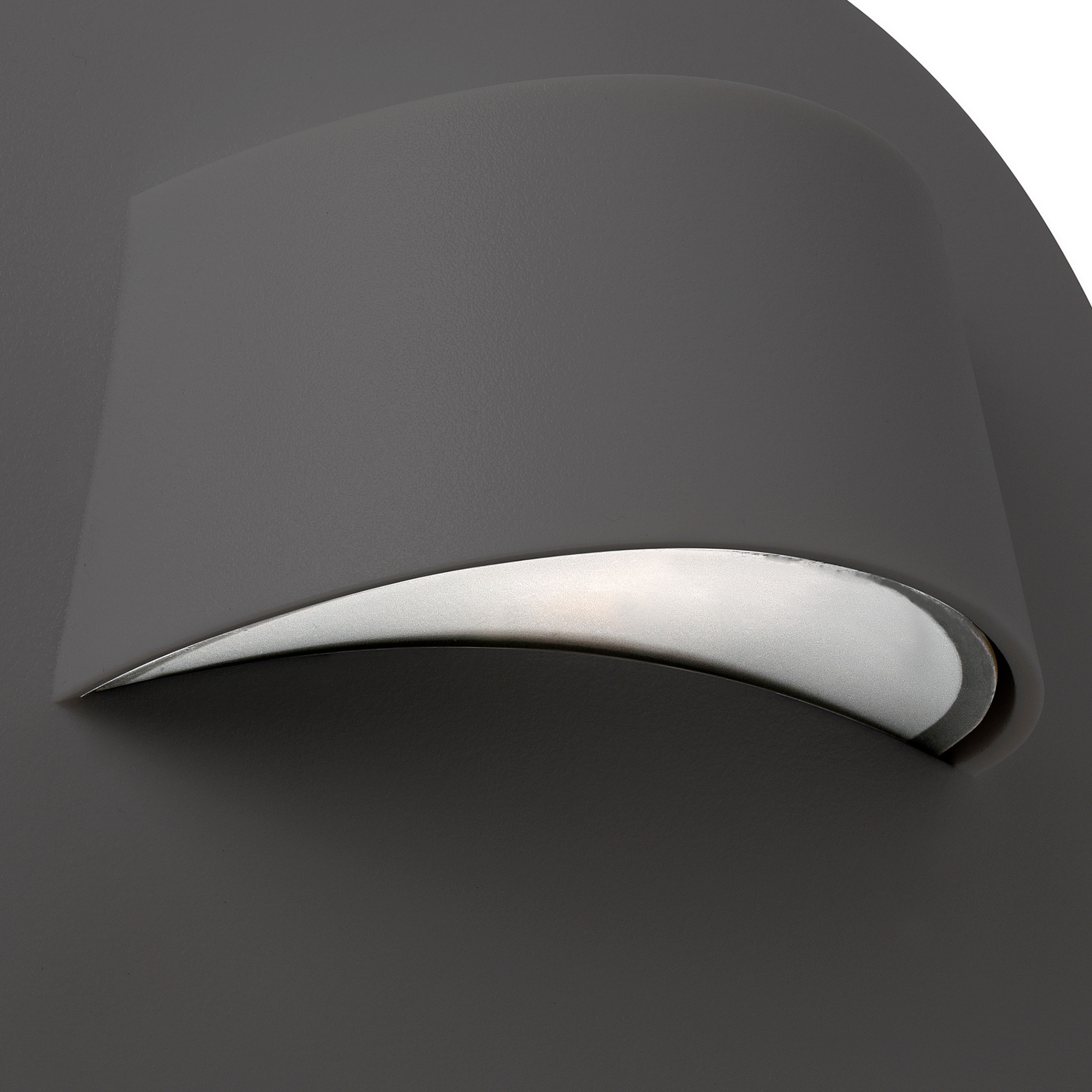 BROW Lampada da parete grigio