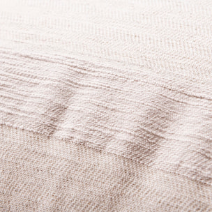 Set de 2 cojines con banda de 50x75cm 60%algodón, 20%lino y 20%tencel de 360gsm relleno con logo bordado scalpers home