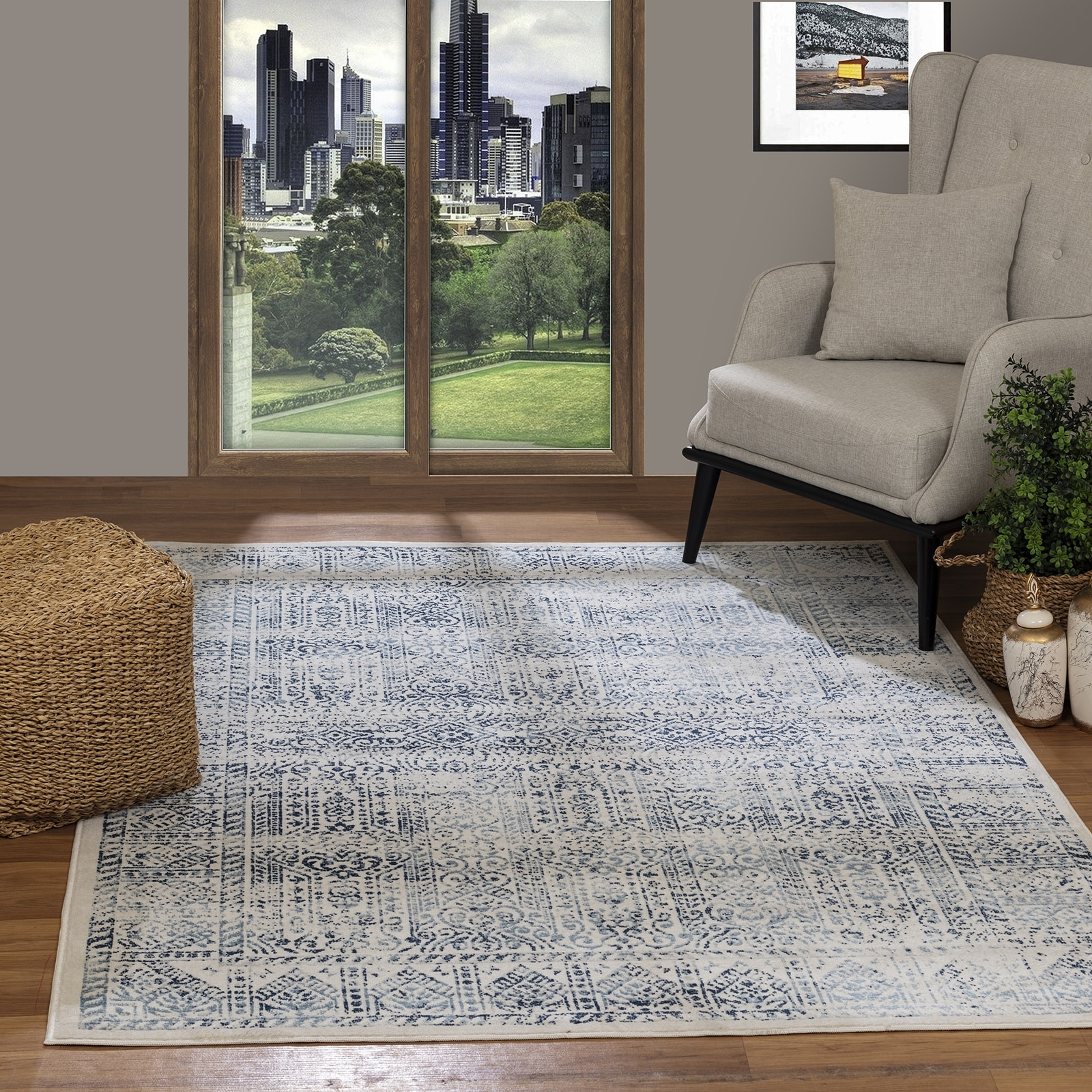 DANIA Alfombra Vintage Oriental