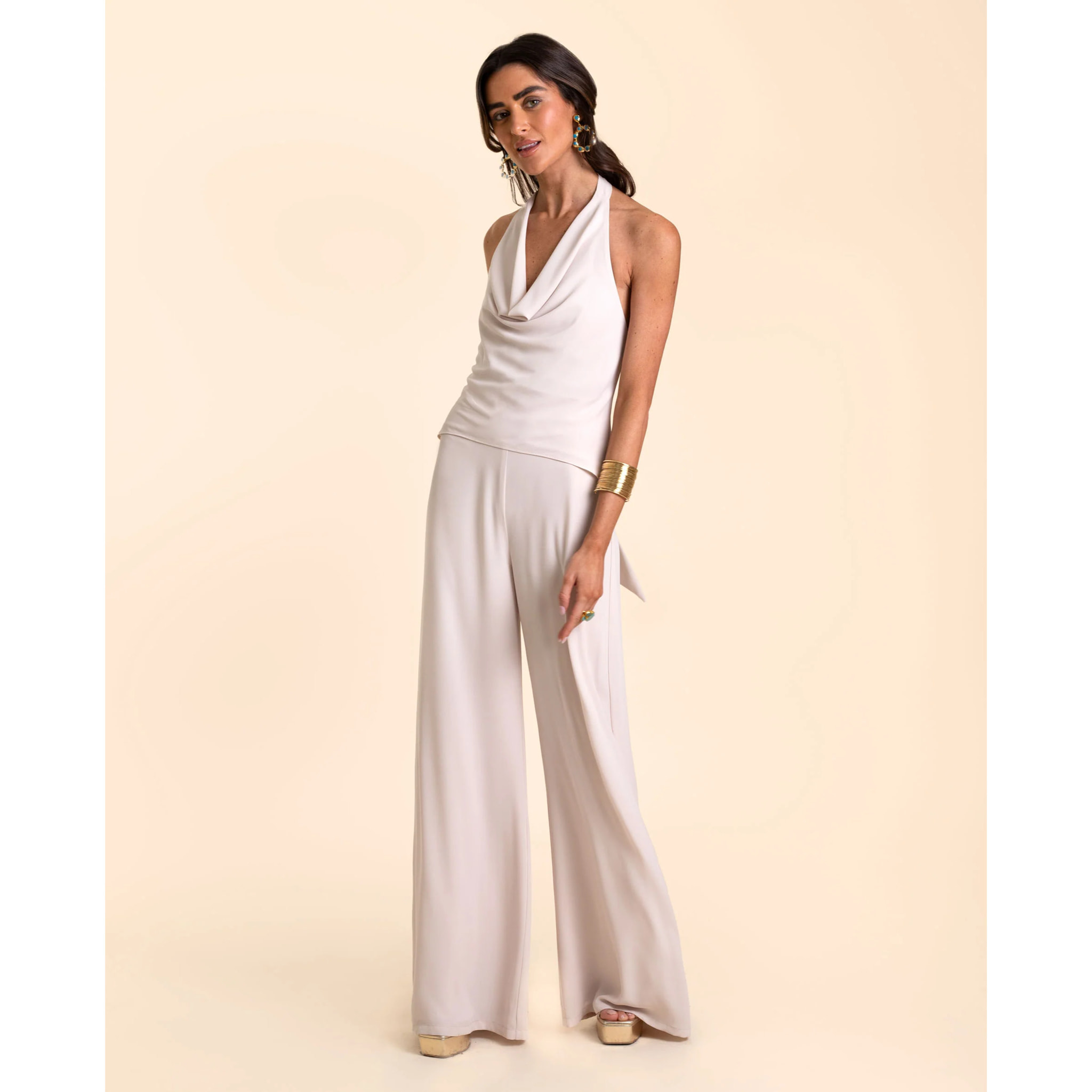 Pantalón de mujer ancho elegante