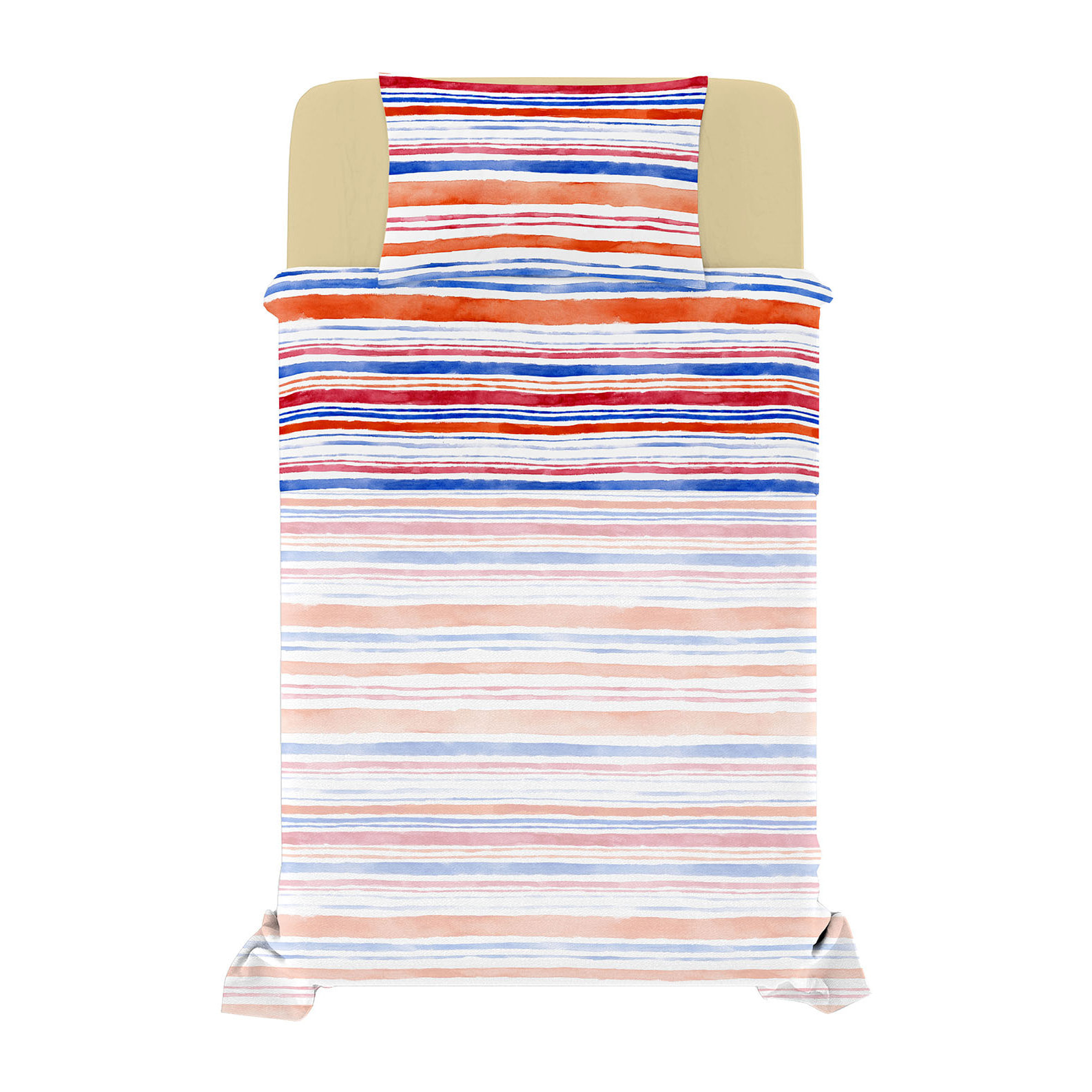 COMPLETO LETTO FANTASY PIAZZA E MEZZA - 100% MICROFIBRA