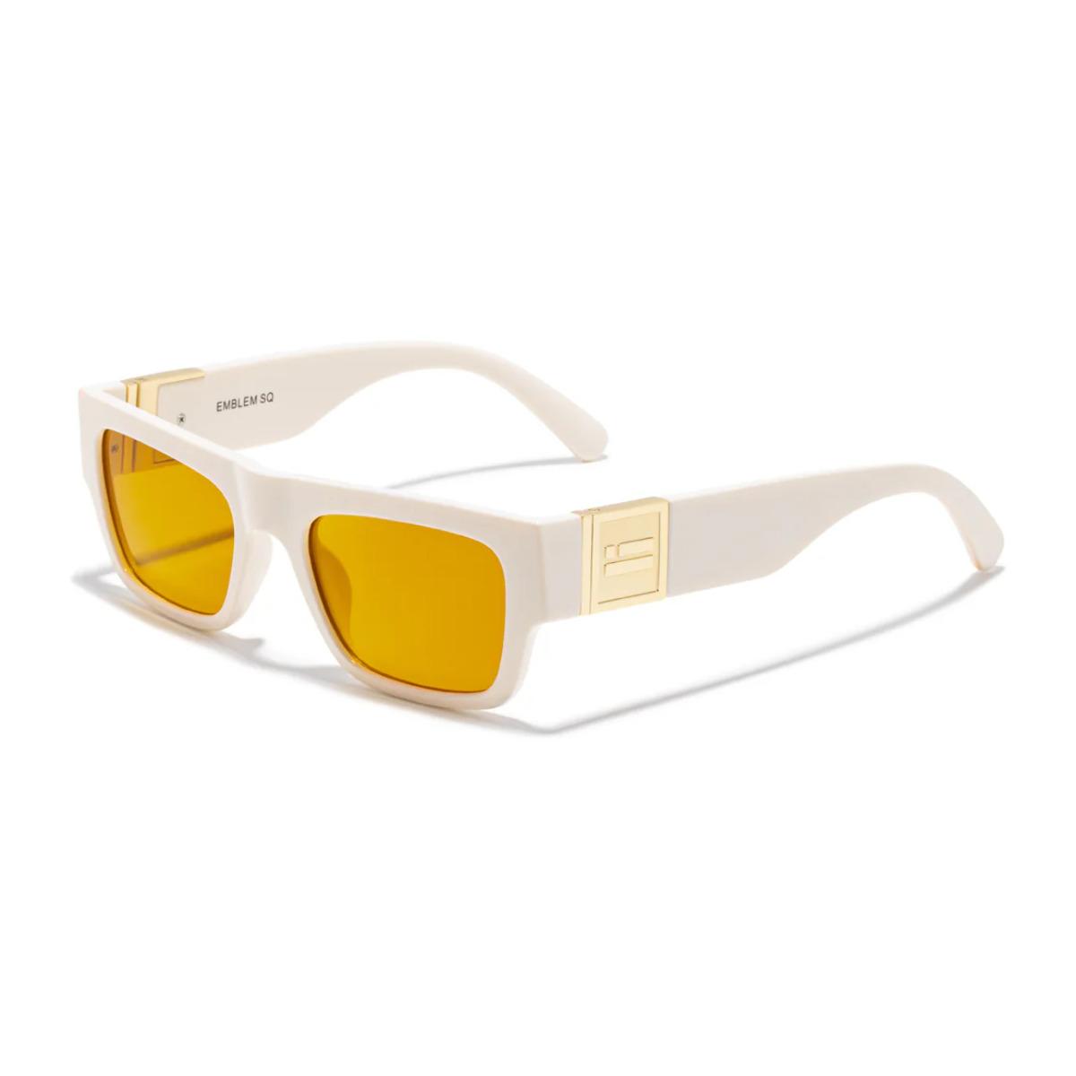 Emblem SQ White Ivory / Yellow