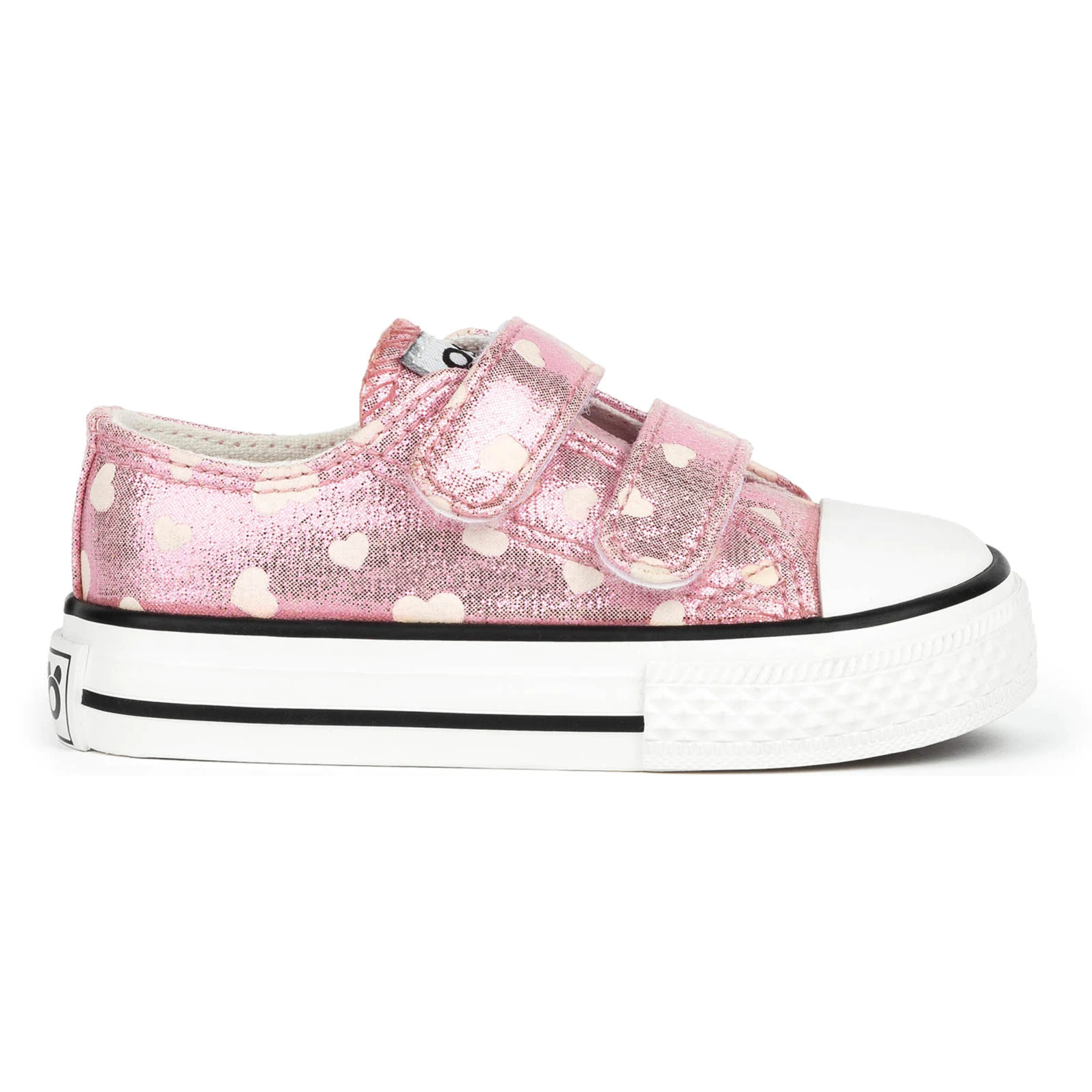 Zapatillas De Bebé Brillo Oscuridad Rosa