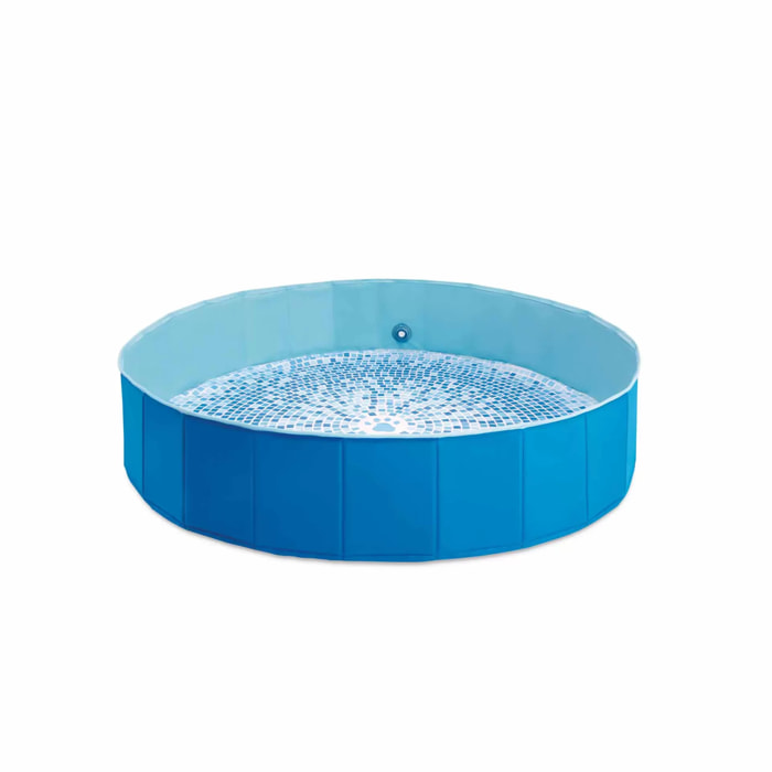 Intex 48400NP - Piscina Pieghevole per Cani Azzurra, 152x30 cm