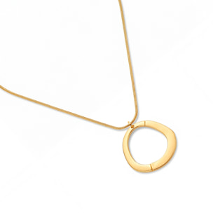 Collar Liloa acabado oro amarillo 18k