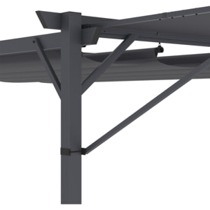 Auvent inclinable pour pergolas Marina 2,5x1,5m
