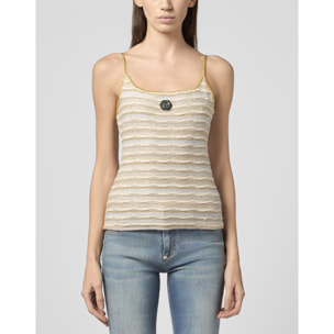 PHILIPP PLEIN Knitted Tank Top