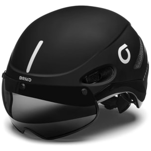 Caschi Briko Uomo Donna Nero E- One Visor