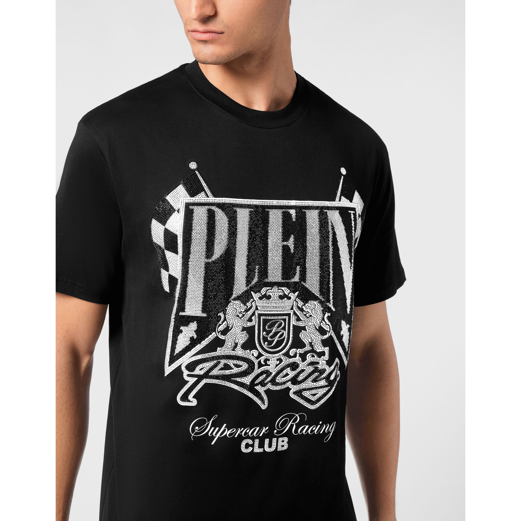 PHILIPP PLEIN T-shirt girocollo RACING