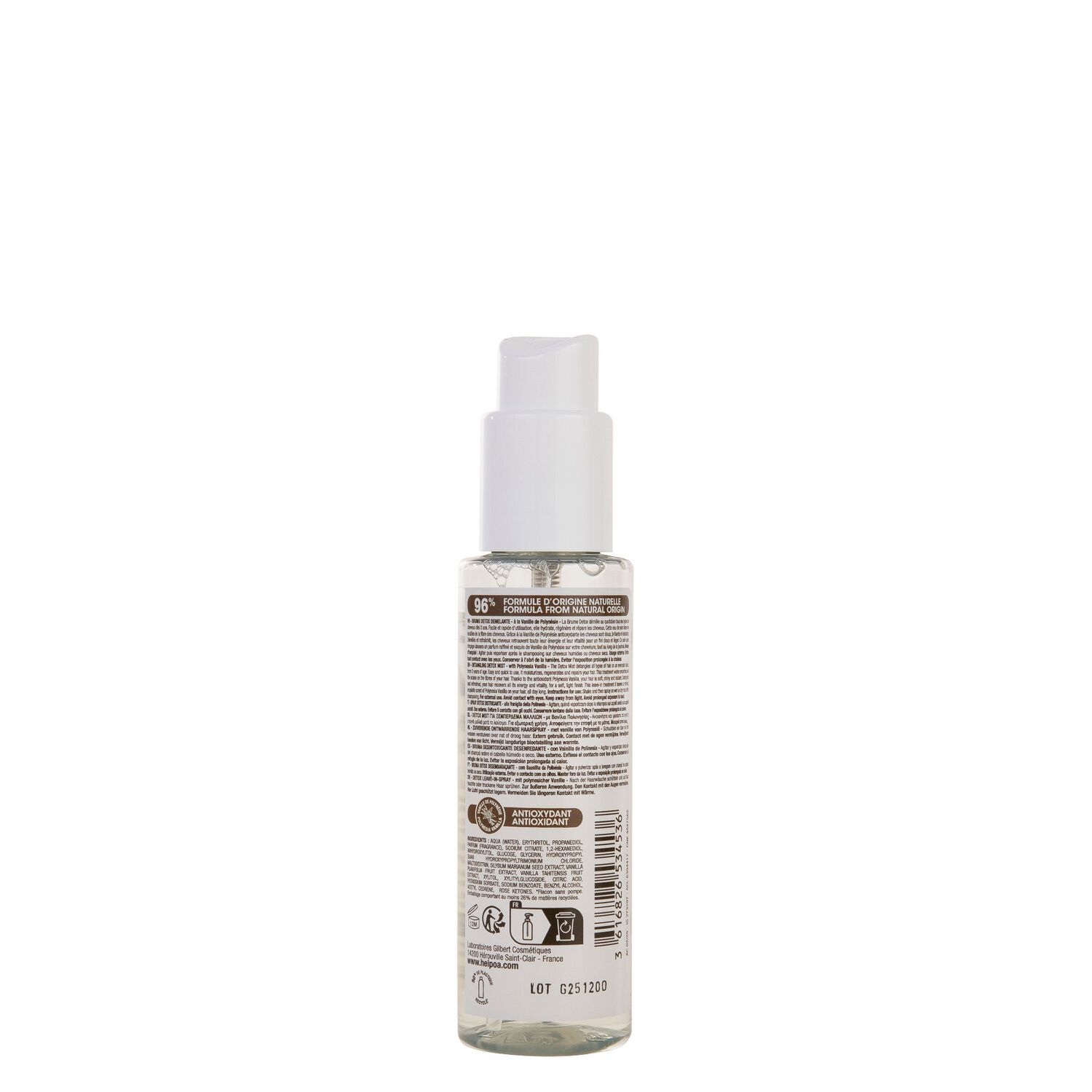 Tahiti Detox - Brume Détox Démêlante 100 ml