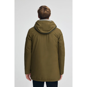 Chaqueta Voguel caqui oscuro con logo Polo Club