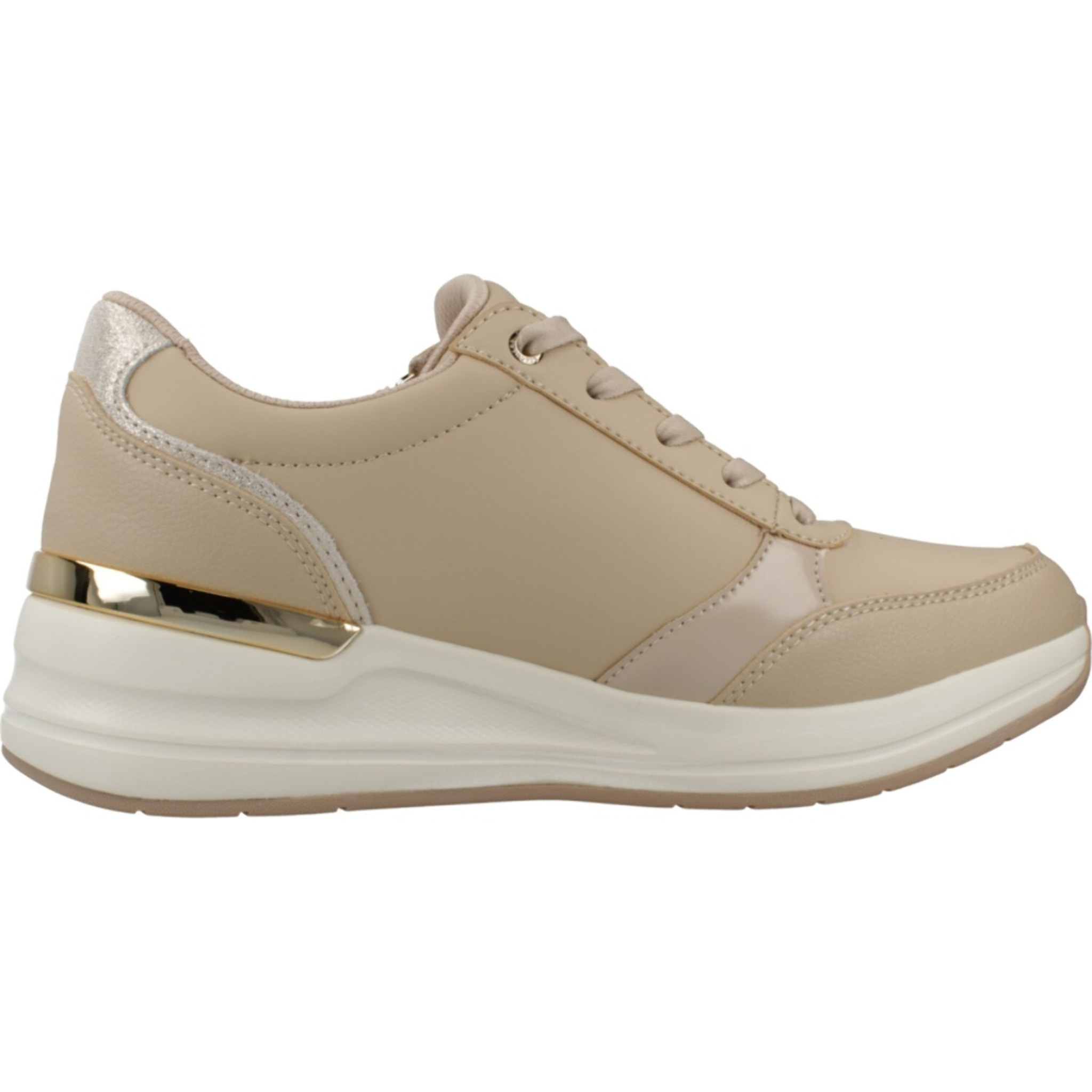 Sneakers De  Mujer Billion 2 High End Marron Claro